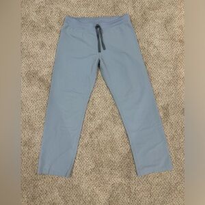 Figs Basic Livingston pants in Dusty Blue large